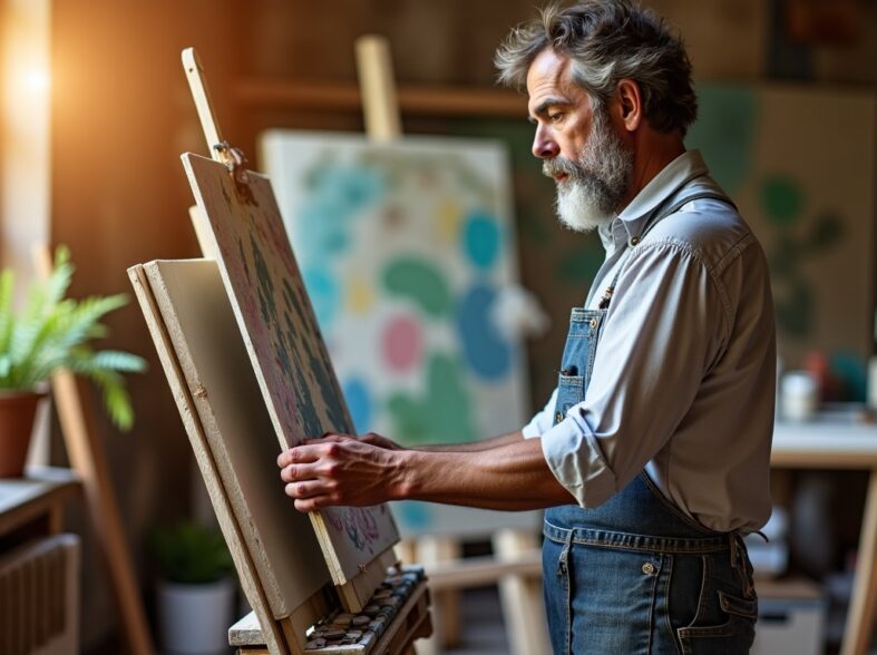 Quel est le terme désignant l'œuvre d'un artiste ?
